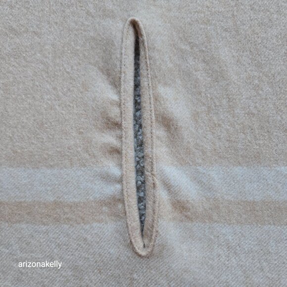 NWOT J. Crew Wool Wrap With Armholes - Picture 7 of 16